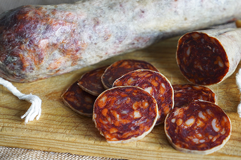 Chorizo Ayuntamiento Covaleda Gastronomía